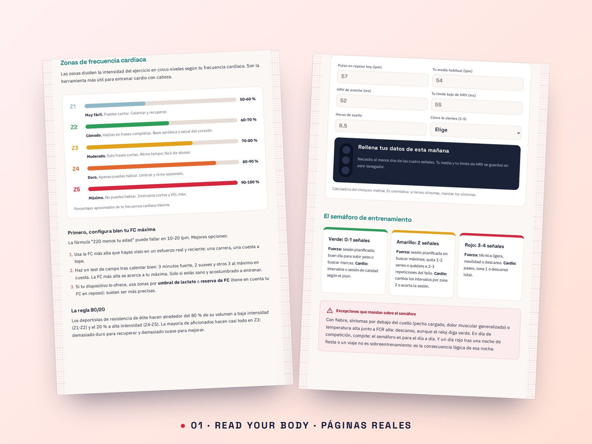 READ YOUR BODY — Cómo usar tus datos para entrenar, dormir y recuperarte mejor